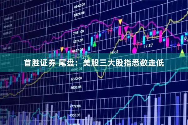 首胜证券 尾盘：美股三大股指悉数走低